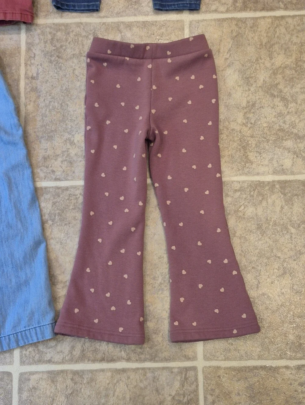 Lot Of 4 Girls Size 5 Casual Pants, Assortment Of Brands